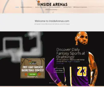Insidearenas.com(Inside Arenas) Screenshot