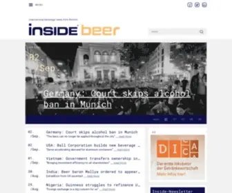 Inside.beer(International beverage news from Munich) Screenshot