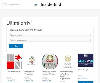Insidebind.eu(Home) Screenshot