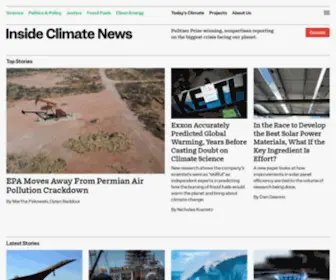 Insideclimatenews.org Screenshot