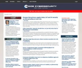 Insidecybersecurity.com(Inside Cybersecurity) Screenshot