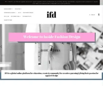 Insidefashiondesign.com(Inside Fashion Design) Screenshot