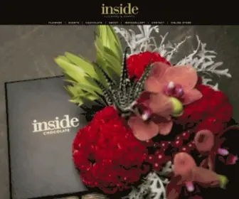 Insideflowersandevents.com(Inside flowers and events) Screenshot