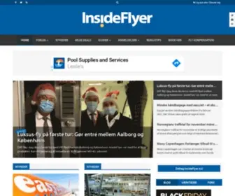 Insideflyer.dk(InsideFlyer DK) Screenshot