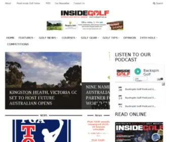 Insidegolf.com.au(Inside Golf) Screenshot