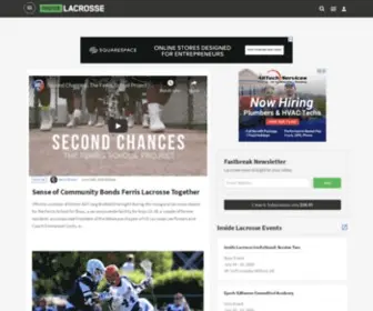 Insidelacrosse.com(Lacrosse News) Screenshot