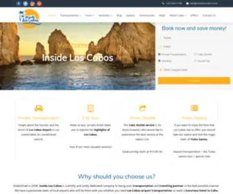 Insideloscabos.com(Inside Los Cabos) Screenshot