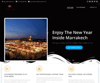 Insidemarrakech.com(Inside Marrakech) Screenshot