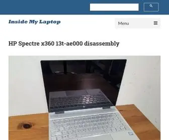 Insidemylaptop.com(Easy to follow laptop disassembly instructions and tips for DIY repairs) Screenshot