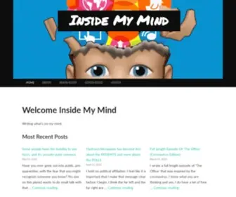 Insidemymind.me(Inside My Mind) Screenshot