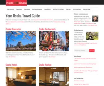 Insideosaka.com(Inside Osaka) Screenshot