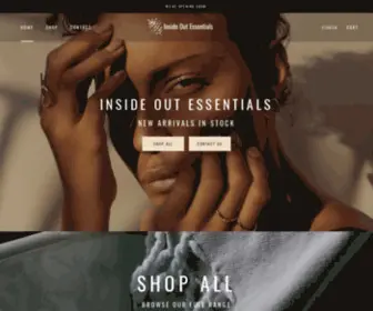 Insideoutessentials.net(We are a clean life style shop) Screenshot