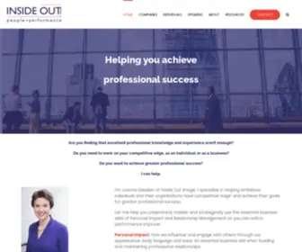 Insideoutimage.co.uk(Personal Impact & Relationship Management for Professional Success) Screenshot