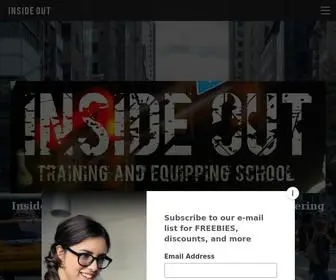 Insideouttrainingandequippingschool.org(INSIDE OUT) Screenshot