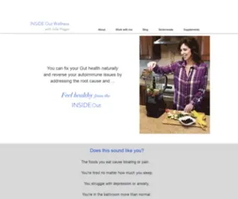 InsideoutwellnesswithJulie.com(Inside Out Wellness with Julie) Screenshot