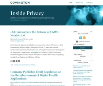Insideprivacy.com(Inside Privacy) Screenshot