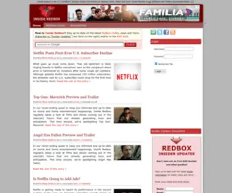 Insideredbox.com(Inside Redbox) Screenshot