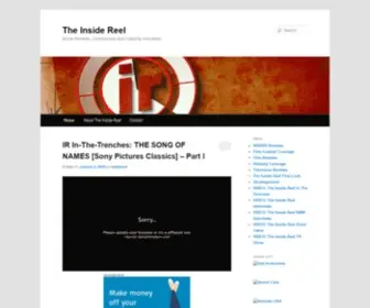 Insidereel.com(The Inside Reel) Screenshot