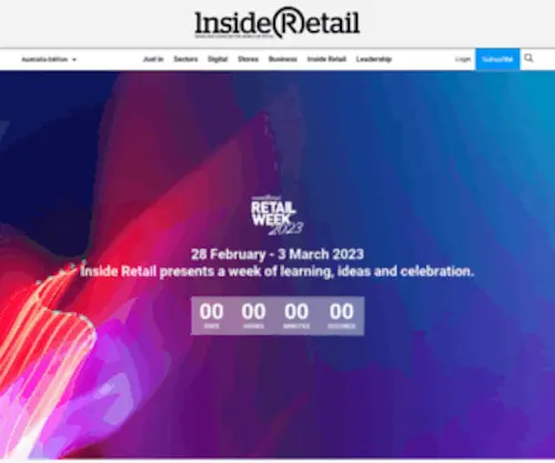 Insideretail.live(Retail Week 2023 presented by Inside Retail) Screenshot