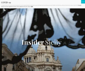 Insidersicily.com(Viaggi in Sicilia) Screenshot