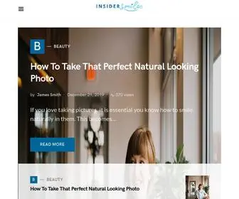 Insidersmiles.com(Get The Inside Scoop On Smiles) Screenshot