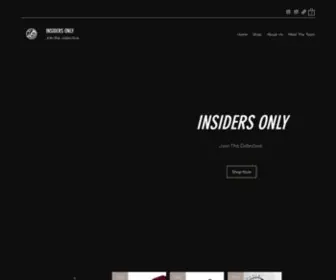 Insidersonly.shop(Insiders Only) Screenshot