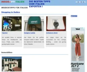 Insidertipps-Italien.com(Genua Sehenswürdigkeiten) Screenshot