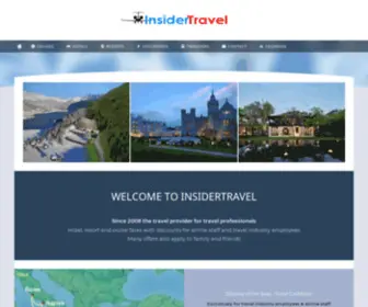 Insidertravel.vacations(Exclusively for Travel Professionals) Screenshot