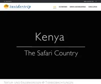 Insidertrip.de(Professionelle Natur) Screenshot