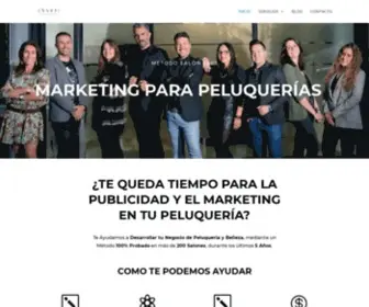 Insidesalons.com(Consultoría y Marketing para Peluquerías) Screenshot