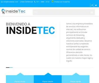 Insidetec.com(Streaming Audio y Video) Screenshot