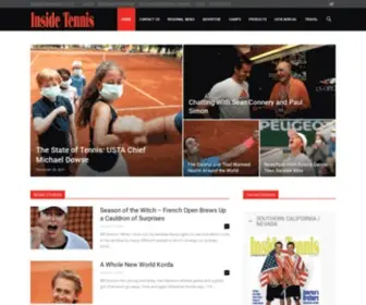 Insidetennis.com(Inside Tennis Magazine) Screenshot