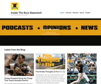 Insidethebucsbasement.com(Fair Pittsburgh Pirates Coverage) Screenshot