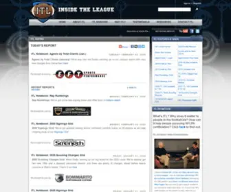 Insidetheleague.com(Inside the League) Screenshot