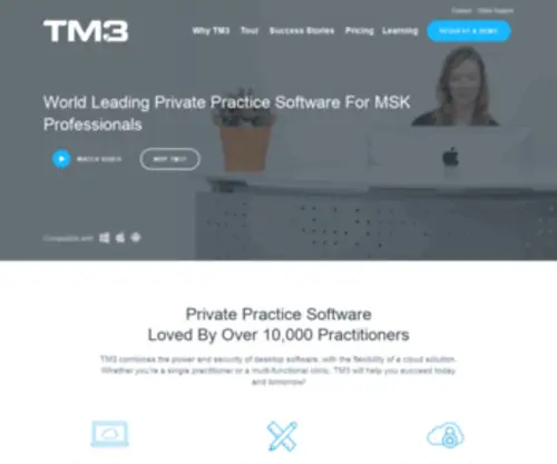 Insidetm2.com(TM2 Practice Management) Screenshot