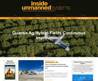 Insideunmannedsystems.com(Inside Unmanned Systems) Screenshot