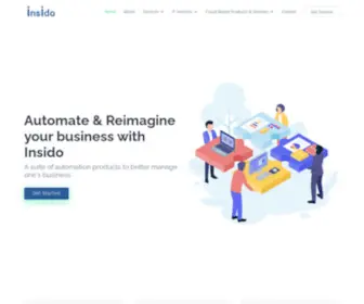 Insido.in(Automate and reimagine your business) Screenshot