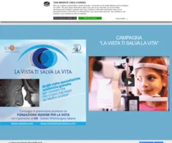 Insiemeperlavista.com(Fondazione Insieme Per La Vista Onlus) Screenshot
