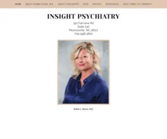 Insight-PSYchiatry.com(Insight Psychiatry) Screenshot