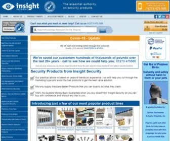 Insight-Security.com(Security Products UK) Screenshot