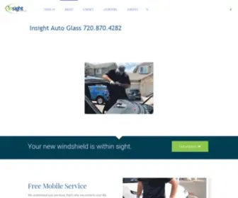 Insightautoglass.com(Insight Auto Glass) Screenshot