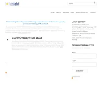 Insightcp.com(Insight Consulting Partners) Screenshot