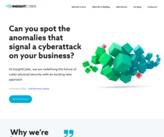 Insightcyber.com(The future of cyber physical security) Screenshot