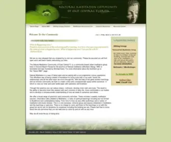 Insightflorida.org(Natural Meditation Community of East Central FL) Screenshot