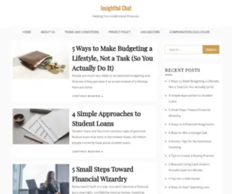 Insightfulchat.com(Helping You Understand Finances) Screenshot