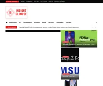 Insightglimpse.com(Best Online Products And Business Reviews Website) Screenshot