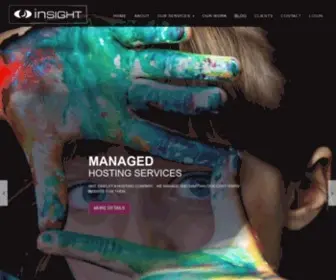Insighthosting.ie(Insight Internet Web Hosting and Web Development Company) Screenshot