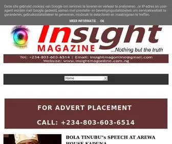 Insightmagonline.com.ng(Insight Mag Online) Screenshot