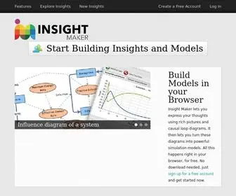 Insightmaker.com(Free system dynamics and agent based modeling (ABM)) Screenshot