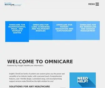 Insightmed.com(Heathcare Informatics Featuring OmniCare) Screenshot